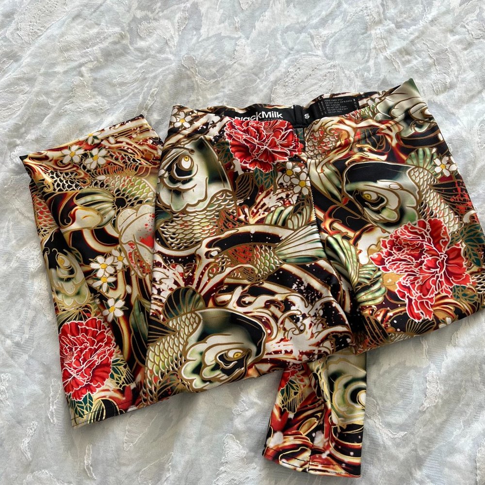 Blackmilk Koi Leggings